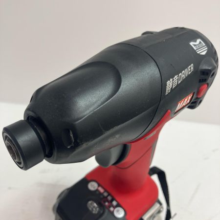 MAX マックス インパクトドライバ PJ-SD101 レッド 充電器・充電池1個・ケース付 コードレス式 14.4v