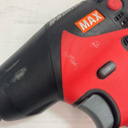 MAX マックス インパクトドライバ PJ-SD101 レッド 充電器・充電池1個・ケース付 コードレス式 14.4v