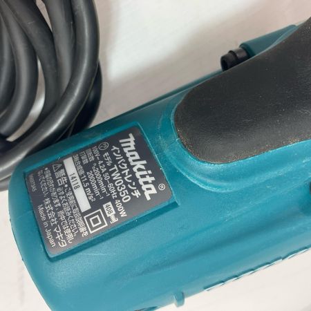 MAKITA マキタ 工具 締め付け工具 インパクトレンチ TW0350 ブルー ケース付