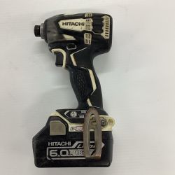 HITACHI 日立 インパクトドライバ WH18DDL2 ホワイト 充電池1個付 コードレス式 18v 6.0Ah Cランク