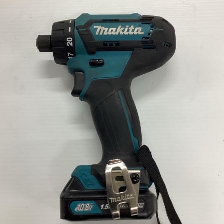 MAKITA マキタ 工具 締め付け工具 ドライバドリル DF033D ブルー 充電器・充電池2個・ケース付 コードレス式 10.8v 1.5Ah