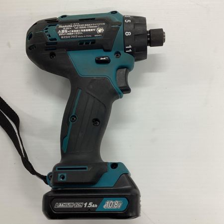 MAKITA マキタ 工具 締め付け工具 ドライバドリル DF033D ブルー 充電器・充電池2個・ケース付 コードレス式 10.8v 1.5Ah