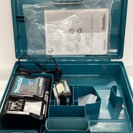 MAKITA マキタ 工具 締め付け工具 ドライバドリル DF033D ブルー 充電器・充電池2個・ケース付 コードレス式 10.8v 1.5Ah