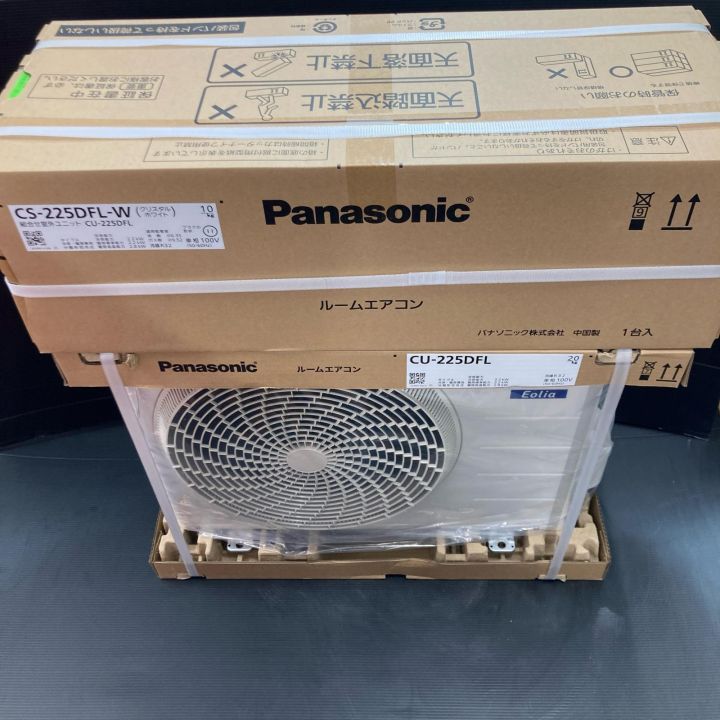 Panasonic ルームエアコン CS-225DFL-W ジャンク品 Panasonic パナソニック ルームエアコン エオリア CS-225DFL 主に6畳