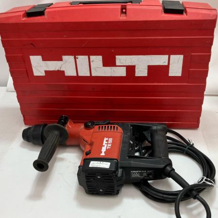 Hilti ヒルティ 工具 ロータリーハンマドリル TE55 レッド ケース付 コード式 100v