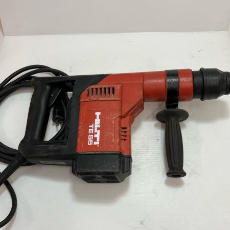 Hilti ヒルティ 工具 ロータリーハンマドリル TE55 レッド ケース付 コード式 100v