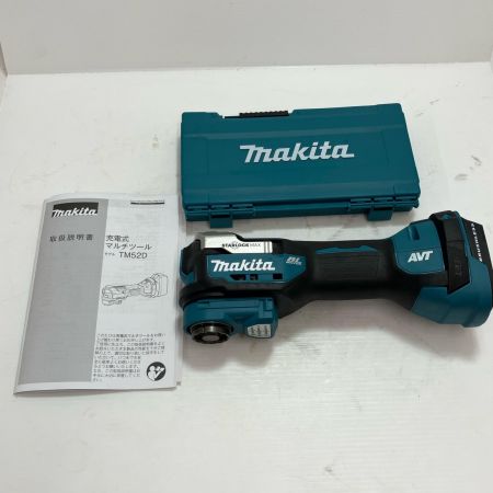 MAKITA マキタ 工具 切断工具 マルチツール TM52D ブルー アタッチメント付 コードレス式 18v