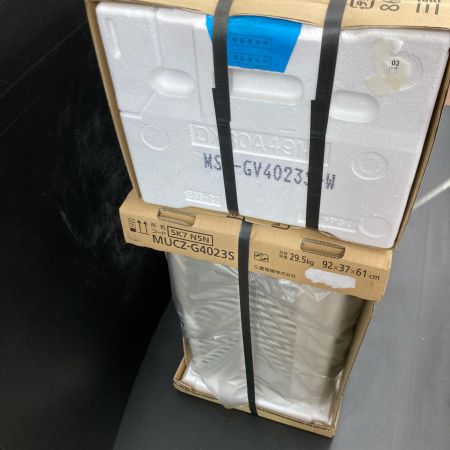 MITSUBISHI ミツビシ ルームエアコン 霧ヶ峰 GVシリーズ MSZ-GV4023S-W おもに14畳用 200v