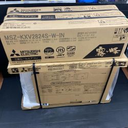 MITSUBISHI ミツビシ ルームエアコン ズバ暖霧ヶ峰 MSZ-KXV2824S 冷暖10畳 200v Nランク