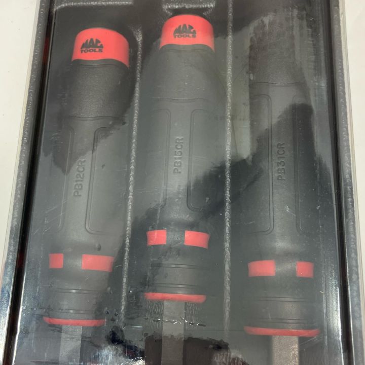 MAC TOOLS マック 貫通型プライバー PBS3CR 3本セット - 中古