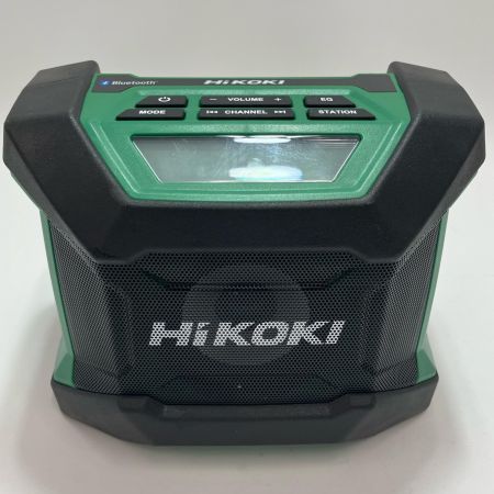 HiKOKI ハイコーキ 工具 工具関連用品 バッテリー式ラジオ UR18DA グリーン 本体のみ
