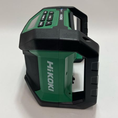 HiKOKI ハイコーキ 工具 工具関連用品 バッテリー式ラジオ UR18DA グリーン 本体のみ
