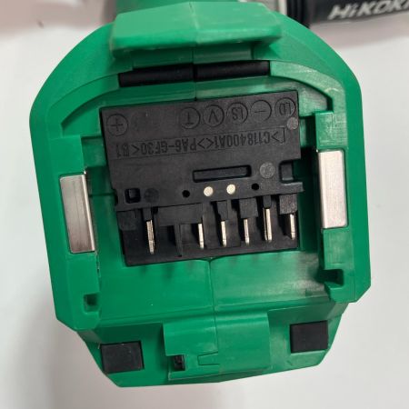 HiKOKI ハイコーキ ディスクグラインダー G3610DC グリーン 本体のみ コードレス式 105mm 36v