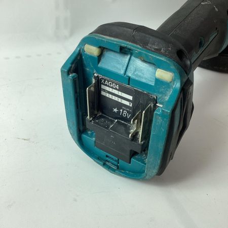 MAKITA マキタ ディスクグラインダー XAG04 ブルー 本体のみ コードレス式 18v
