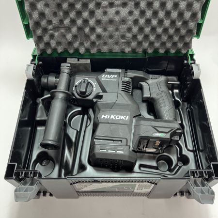 HiKOKI ハイコーキ コードレスハンマドリル DH3628DA ブラック  28mm 36v 充電器・充電池2個・ケース付