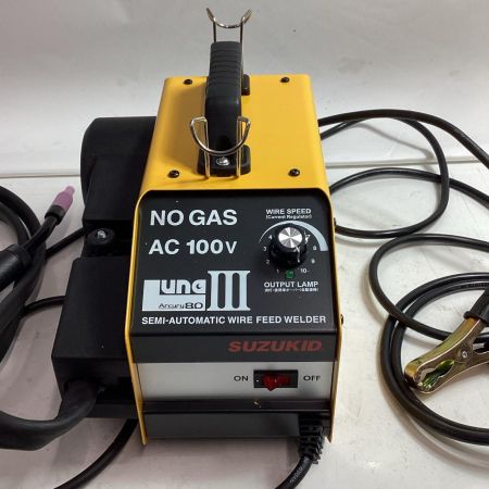 SUZUKID  溶接機 未使用品(S) コード式 100v SAY-80L3 イエロー