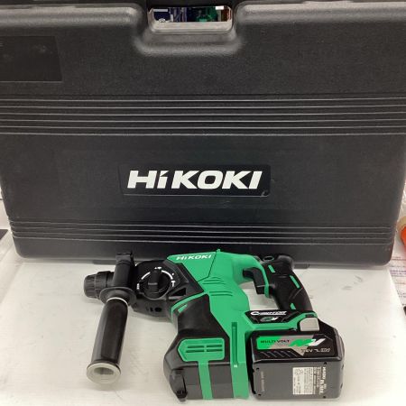 HiKOKI ハイコーキ コードレスハンマドリル DH36DPA グリーン 充電器・充電池2個・ケース付 28mm 36v