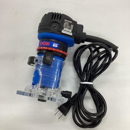 RYOBI リョービ 工具 切削工具 トリマー 程度B 本体のみ コード式 100v MTR-42 ブルー