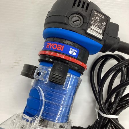RYOBI リョービ 工具 切削工具 トリマー 程度B 本体のみ コード式 100v MTR-42 ブルー
