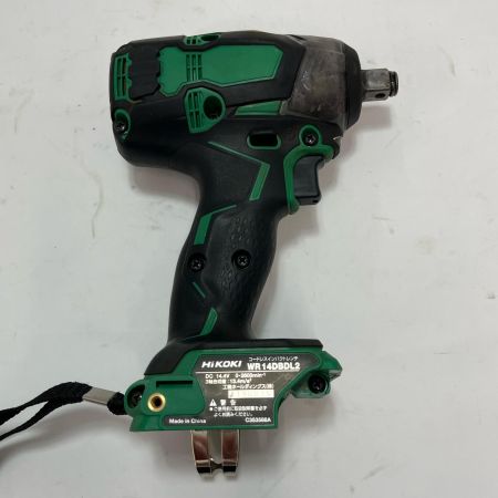 HiKOKI ハイコーキ 工具 締め付け工具 インパクトレンチ WR14DBDL2 グリーン 本体のみ コードレス式 14.4v