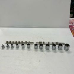 Snap-on スナップオン ソケット 12点ｾｯﾄ 1/4・5/16・3/8・7/16・1/2・9/16・5/8・11/16・19・3/4・13/16・7/8 Bランク