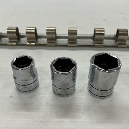 Snap-on スナップオン ソケット 12点ｾｯﾄ 1/4・5/16・3/8・7/16・1/2・9/16・5/8・11/16・19・3/4・13/16・7/8