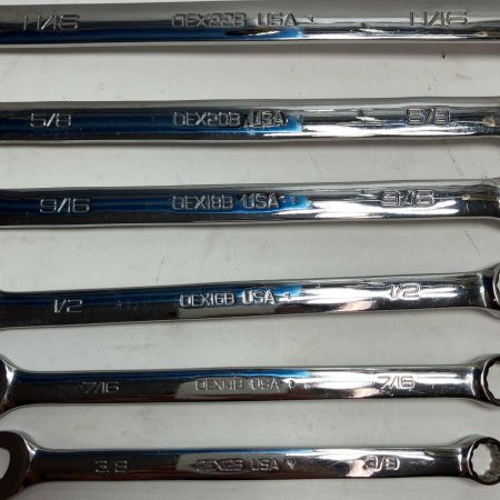 Snap-on スナップオン ハンドツール コンビネーションレンチ OEX12B~22B 6本セット OEX22B