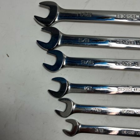 Snap-on スナップオン ハンドツール コンビネーションレンチ OEX12B~22B 6本セット OEX22B