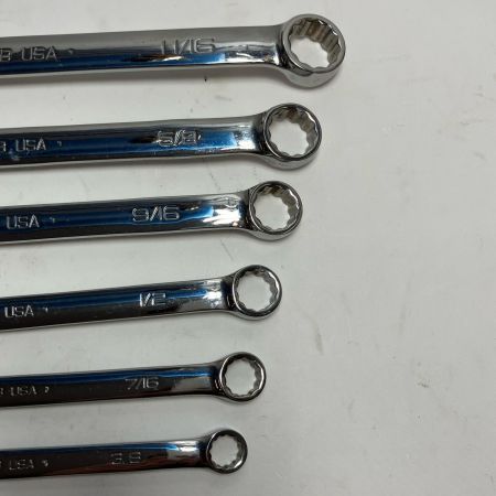 Snap-on スナップオン ハンドツール コンビネーションレンチ OEX12B~22B 6本セット OEX22B
