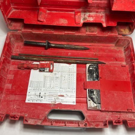 Hilti ヒルティ 締め付け工具 コード式 ハンマドリル ケース付 キズ・ヨゴレ有 TE60-ATC レッド