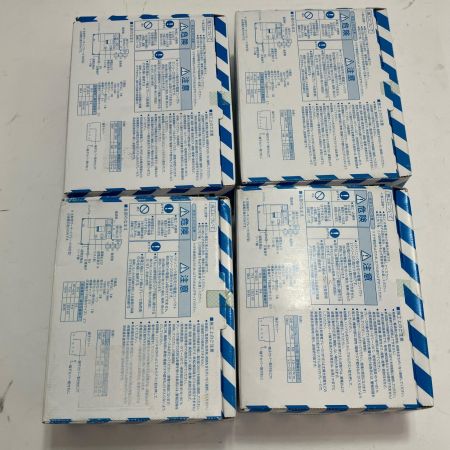 Panasonic パナソニック 主幹用漏電ブレーカー 4箱セット BJF350315