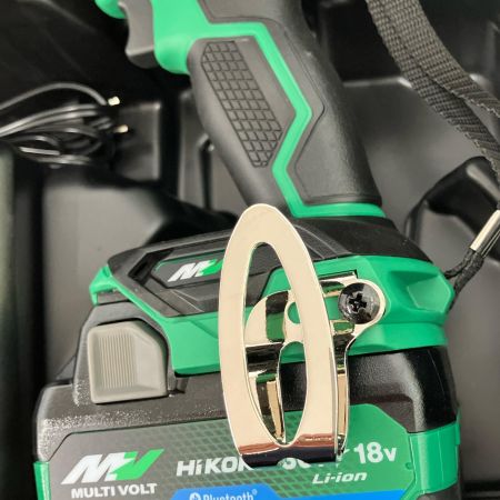 HiKOKI ハイコーキ コードレスインパクトレンチ WR 36DH グリーン 充電器・充電池2個・ケース付 36v