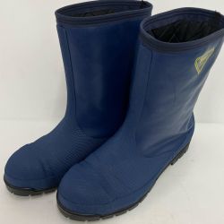 シバタ工業 冷蔵庫用長靴 未使用品(S) 27cm NR021 ネイビー Sランク