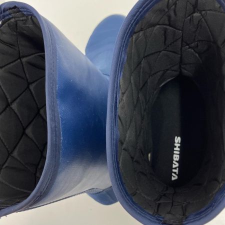 シバタ工業 冷蔵庫用長靴 未使用品(S) 27cm NR021 ネイビー