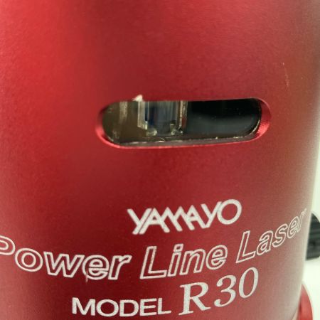 YAMAYO パワーラインレーザー レーザー墨出し器 R30 レッド ケース付