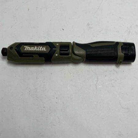 MAKITA マキタ インパクトドライバ TD022D オリーブ 充電器・充電池2個・ケース付 コードレス式 7.2v