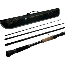 Abu Garcia アブガルシア ルアーロッド ワールドモンスター WMSC-734H ハードケース付 Bランク