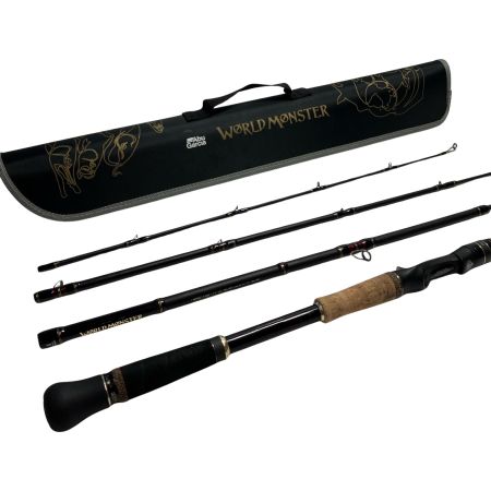 Abu Garcia アブガルシア ルアーロッド ワールドモンスター WMSC-734H ハードケース付