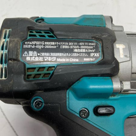 MAKITA マキタ 工具 ドライバドリル HP001G ケース・充電器付属 40v