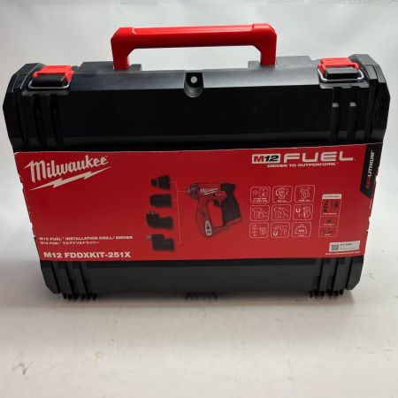 Milwaukee 工具 マルチドリルドライバー M12 FDDXKIT-251X オレンジ 未使用品