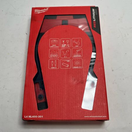 Milwaukee ミルウォーキー USB充電式ネックライト L4 NL400-301 JP オレンジ 箱ヨゴレ有