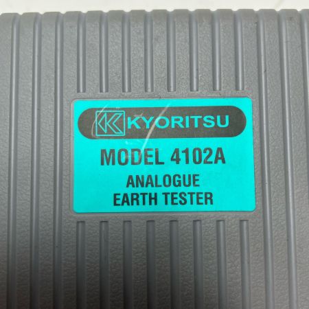 KYORITSU 工具 接地抵抗計 4102A グレー