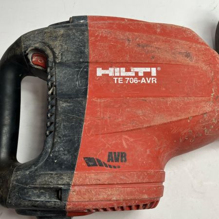 Hilti ヒルティ 工具 締め付け工具 ハンマドリル TE 706-AVR レッド 本体のみ コード式