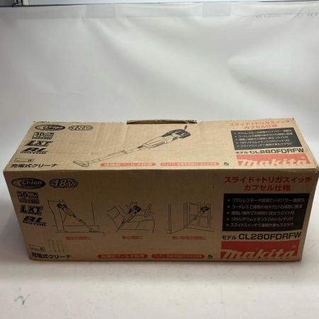 MAKITA マキタ 工具 充電式クリーナー CL280FDRFW 18v バッテリー付 未使用品