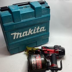 MAKITA マキタ 工具 エア釘打ち AN930H レッド ケース付 高圧 90mm Cランク