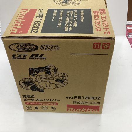 MAKITA マキタ 工具 充電式ポータブルバンドソー PB183DZ ブルー 未使用品 コードレス式 18v