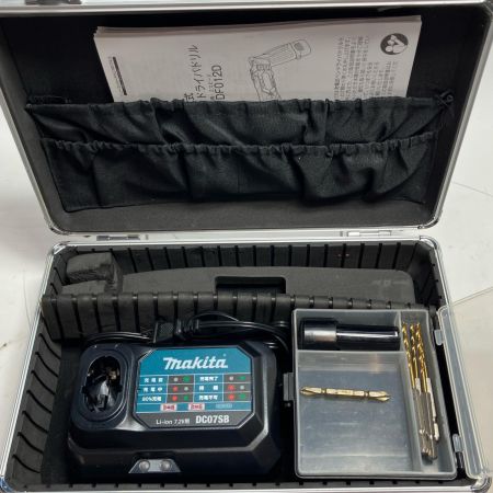 MAKITA マキタ 工具 ペンドライバドリル DF012DSHX 充電器・充電池2個・ケース付 7.2v