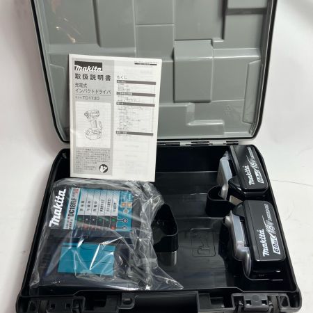 MAKITA マキタ 工具 インパクトドライバ TD173DRGXO オリーブ 充電器・充電池2個・ケース付 コードレス式 18v
