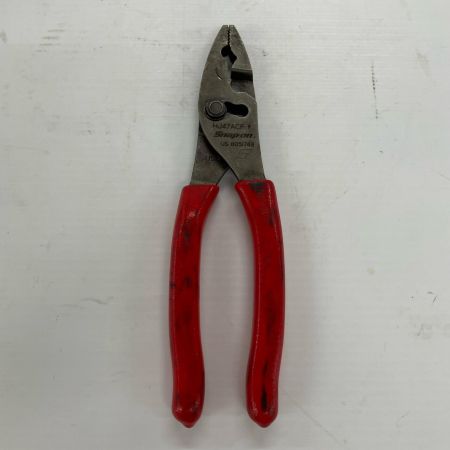 Snap-on スナップオン 工具 ハンドツールジョースリップジョイントプライヤー HJ47ACF
