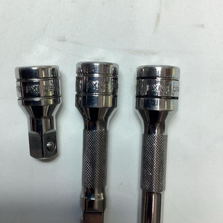 Snap-on スナップオン 工具 エクステンションバー6本セット FX1/FXK3/FXK4/FXK6/FXK8/FXK11